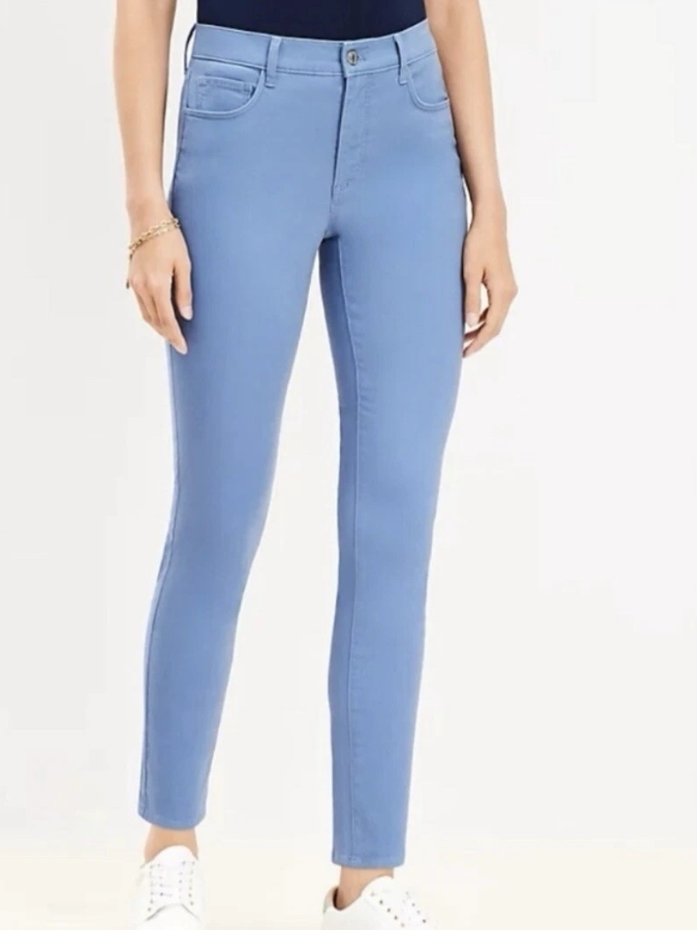 LOFT Women's Skinny Pants in Slate Blue
